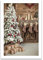 ARTFAVES® Poster - Weihnachten Kamin | Wanddeko Wandbild Fotografie Winter | ohne Rahmen | 30 x 40 cm