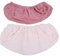 Housse de Matelas à Langer Douce et Respirante, 2 Pièces, Draps de Couleur Unie, Housse de Table pour Nouveau-nés et Bébés (rose clair)