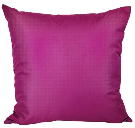 JACK 40x40cm Outdoor Lounge Kissen Dekokissen inkl. XXL-Füllung Wasserabweisend Sitzkissen Garten Stuhl Lotus Effekt, Farbe:Beere