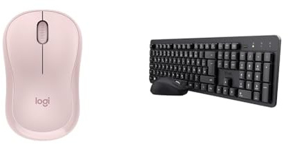 Logitech M240 Silent Bluetooth & Trust Ymo II Leise Tastatur Maus