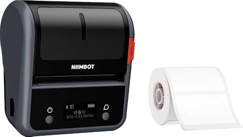 NIIMBOT Etikettendrucker B3S_P Portable Thermal Label Printer