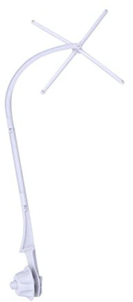 CIMAXIC Babybett Mobile Halterung Für Musikspielzeug Universeller Arm Für Neugeborene Drehbar Und Für Babyzimmer Weiß