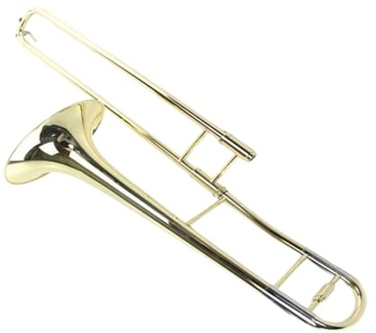 Leichte Posaune B Dur Posaune goldlackiert Musikinstrument