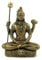 Top Collection Hindu Gott Lord Shiva in Meditation Bronze Finish Figur Skulptur Statue