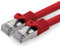 3,0 m - rouge - 1 pièce câble réseau CAT.7 câble patch SFTP PIMF LSZH câble Gigabit Lan 10Gb s câble brut cat7 avec connecteur RJ45 Cat6a compatible avec CAT5 CAT6 cat7 cat8