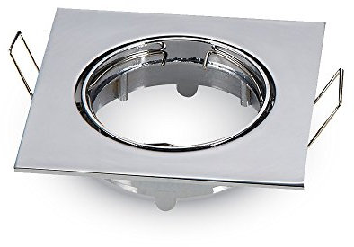 V-TAC 3592 Antennen-Leuchtmittel (Toma-Montage und – zubehör, Chrom, GU10, 82 mm, 82 mm, 22 mm