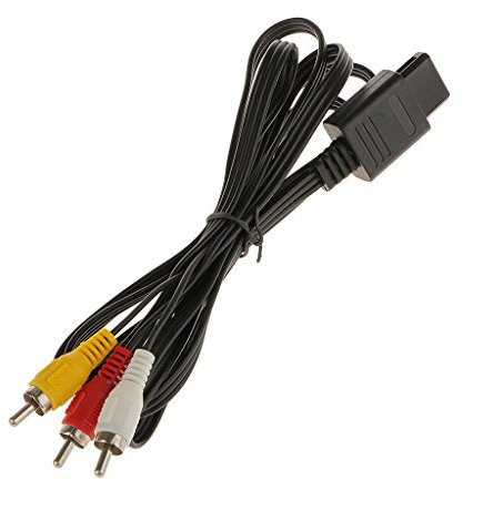 Cable AV de Audio Vídeo para SNES Super Nintendo NGC GameCube N64
