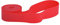 Alomejor 2 Stücke PVC Rot Fahrrad Reifen Pannenschutz Anti Punktion Bike Reifen Felgenband für Mountain Road Bike(24inch)