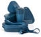 Light My Fire Camping Geschirr Set - 8 Teilig Salat to Go Box - Brotdose Erwachsene mit Camping Besteck - 100% BPA Frei Plastikgeschirr Wiederverwendbar - Lunch Box mit Fächern fürs Büro & Schule