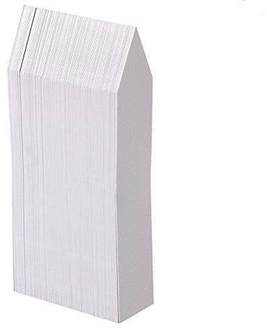 KINGLAKE 300Stk Pflanzschilder Weiß Pflanzenstecker Kunststoff Gartenschilder Zum Beschriften Wetterfest Pflanzen Etiketten Für Draussen,10x2CM