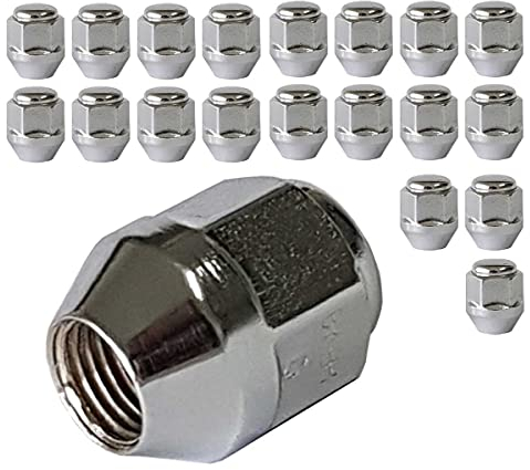 20 Radmutter M12x1,25 60° Kegelbund geschlossen SW 19mm 20-KEMUTTER1212GES19H25