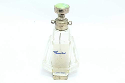 Rajasthan Gems - Botella de cristal de colección antigua, diseño de piedra turquesa de plata 925, color turquesa