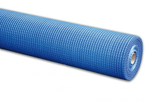 Armature, fibre de verre, treillis de renforcement, liaison, dalle, mur, fissures, batiment, etancheite - 150 m² (3 unités de 1 m x 50 m) - ARCANE INDUSTRIES