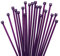XINGO 1000 pièces Colliers de Serrage professionnelles, Violet-150mm x 2.5mm, Autobloquant, Attache Câble Résistant aux UV, Idéale pour l'intérieur et l'extérieur