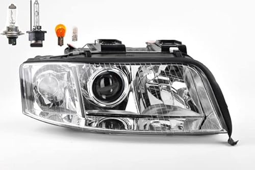 Johns, Scheinwerfer passend für Audi A6 4B 08/01-01/05 rechts + Leuchtmittel
