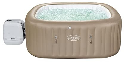 Lay-Z-Spa Palma Inflatable Hot Tub, HydroJet Pro, Lights & Seats, B-Grade Stock