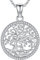 Collier Arbre de Vie Argent Sterling 925 Pendentif Arbre de Vie pour Femme, Bijoux Arbre de Vie Argent Personnalisé pour Femme, Cadeau Anniversaire pour Filles Maman