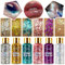 6Pcs Glitzer Gesicht, Body Glitter für Make-up, Festival Glitzer Gesicht Für Augen und Lippen,Maniküre DIY Glitter, Face Glitterr für dauerhaften Glanz,Long-Lasting Mermaid Sequins Chunky Glitters kit