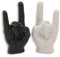 Rock Hand Salz- und Pfefferstreuer.