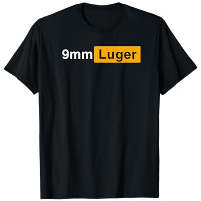 Munitions Luger 9mm - Chasse, Défense, 9mm Luger T-Shirt