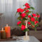 HFHungkeong Tabletop Rose Flower LED Tree Light Mini Light up Bonsai Tree Indoors Decorative Light up Trees for Fireplace Bedroom Home Wedding Party Decor Table Lamp for Valentine Wedding Gifts55CM
