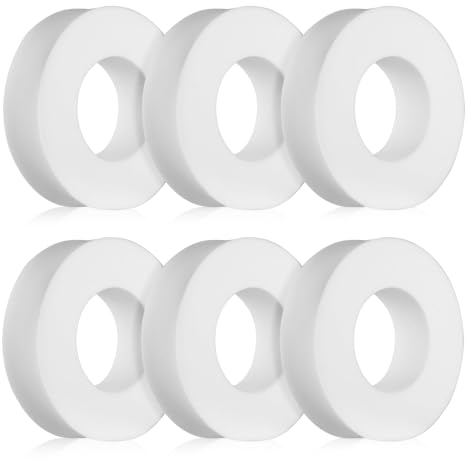 lasuroa 6st Poolreiniger Kletterring Kompatibel mit Dolphin Maytronics Roboter Schwimmbadreiniger, Weiß Der Kletterring Ersatz für Dolphin M200 M400 M500 Nautilus/CC Plus DX3/DX4/DX6