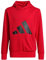adidas Unisex - Bambini ESSENTIALS BIG LOGO HOODIE, Rosso (Pure Ruby/Black), 9-10 anni