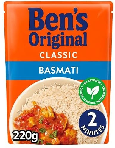 24 x Original Basmati Microwave Rice 220g Delicious Tasty And Twisty Treat Gift Hamper For Birthday,Christmas,Easter