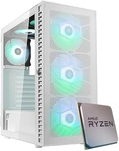 EMCA4 Computer Gaming PC I5-12400F - RTX 4060 8GB - M.2 1TB nvme - Ram 32GB DDR5 5600Mhz - 6 ventole ARGB - Windows 11