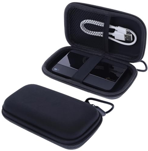 foto-kontor Tasche kompatibel mit TP-Link M7350 mobiler WLAN Router Aufbewahrung Hülle Schutzhülle schwarz