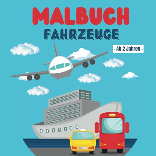Malbuch: Fahrzeuge