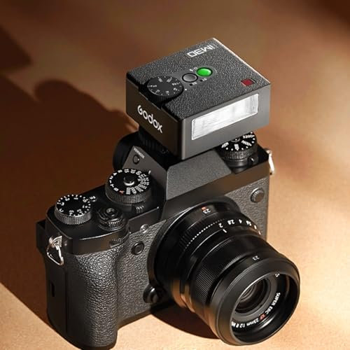 Godox iM30 Mini Flash Speedlite,Camera Flash GN15 with 7 Levels Flash Power,CCT 6500K±200K with S1/S2 Optical Control for Canon Fuji Sony Nikon DSLR Cameras with Hot Shoe