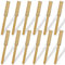 Piriuuo 12 Pcs 3/16-Inch Diamond Chainsaw Sharpener Bits, High Hardness Chainsaw Sharpening Stones Chainsaw Files for Sharpening Titanium Plated Sharpening Burr for Chain Saw Jewelry Stone (4.8mm)