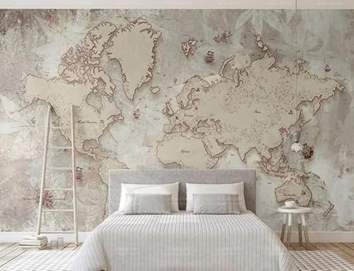 XDOUBAO Papier peint mural nostalgique café restaurant papier peint 3D papier peint, 3D, 430x300cm