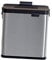 BATHVEVE 1Pieza Cubo de Basura de Pared Inoxidable para Cocina y Baño Papelera Colgante con Interior Plástico y Antiodor Práctica para Hogar