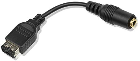 Generic GBA SP Gameboy Game Boy Advance SP Kopfhörer Adapter Black (können Sie Ihre Standard-Kopfhörer auf GBA SP verwenden)