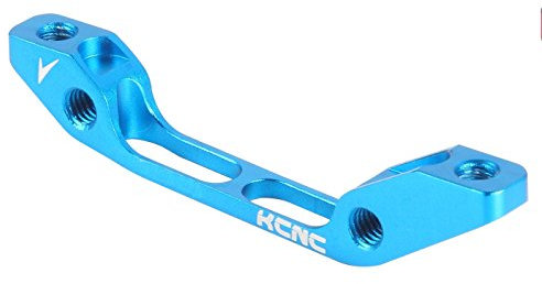 KCNC X7 Adapter für Scheibenbremsen - is 160 mm auf PM 203 mm - Blau - 10 g