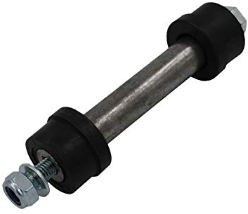 Achse für Schubkarrenrad 20 x 128 mm M10 für Räder mit einer Nabe von 75 mm