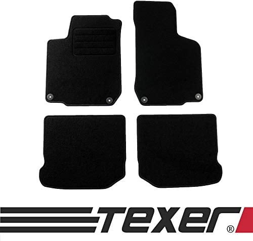 TEXER Textil Fußmatten Passend für VW Golf IV Bj. 1997-2003 Basic