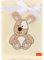 Be Mammy Warme Kuscheldecke Babydecke Blanket Baby Geschenk BE20-168 (Ecru - Hund)