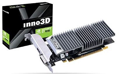 Inno3D N1030-1SDV-E5BL GeForce GT 1030 2GB GDDR5 Grafikkarte (GeForce GT 1030, 2GB GDDR5, 64bit, 4096 x 2160 Pixel, PCI Express 3.0)