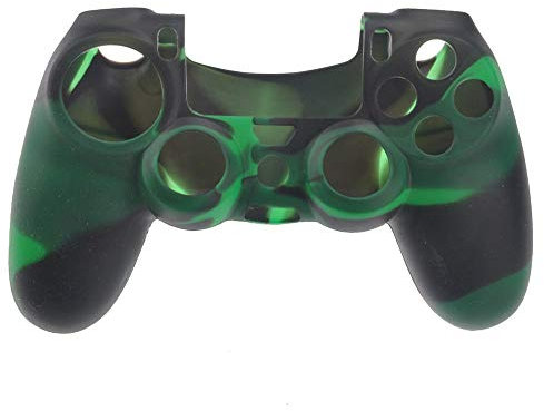 OSTENT Funda protectora de gel de silicona suave para Sony PlayStation 4 PS4 Controller - Color verde
