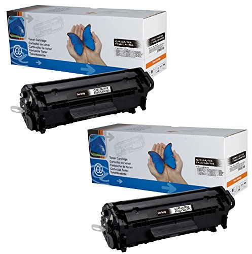 2X Toner ersetzt Brother Q2612a (12A) FX9 FX10 CAN703 Canon i-SENSYS Fax LaserJet