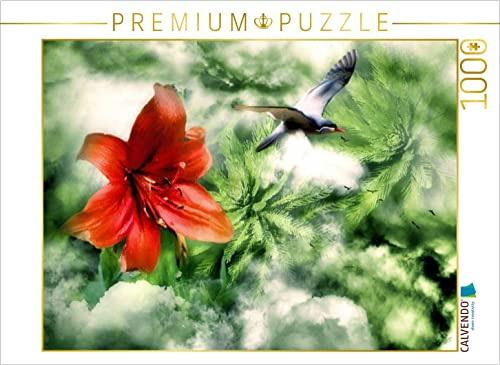 CALVENDO Puzzle Lilie Fire King | 1000 Teile Lege-Größe 64 x 48 cm Foto-Puzzle für glückliche Stunden