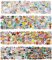 Amitorfo 400 Stück Gemischte Aufkleber Sticker Set für Laptop Skateboard Fahrrad Motorrad Koffer Wasserflasche Pad Sticker Vintage Vinyl Wasserdichte Aesthetic Aufkleber Junge Mädchen Erwachsene