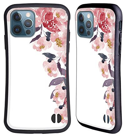 Head Case Designs sous Licence Officielle Monika Strigel Rose Mon Jardin Coque Hybride Compatible avec Apple iPhone 12 / iPhone 12 Pro