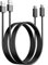 PANPEO Cavo di ricarica USB C compatibile con controller PS5, confezione da 2 cavi di ricarica rapida USB di tipo C da 2 m, compatibile con controller PlayStation 5 PS5 Dual Sense, Xbox Series