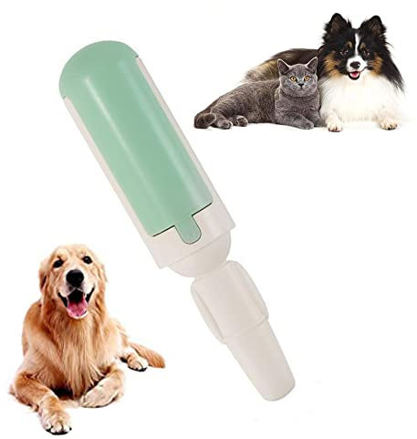 Dreamjing Fusselrolle Tierhaare, Blaudonau Wiederverwendbare Fusselrollen für Tierhaare, Tierhaarentferner Fusselrolle, Katzenhaarentferner, Fusselbürste für Tierhaar