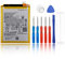 SwarKing Batteria di ricambio compatibile con Moto Edge 20 Lite XT2139-1 NT50 con toolkit