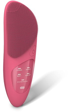 RoseFlower Gesichtsreinigungsbürste, Silikon Gesichtsschrubber Peeling für Männer und Frauen – IPX7 Wasserdicht – Gesichtswascher für Tiefenreinigung, Entfernung von Mitessern, Gesichtsmassage